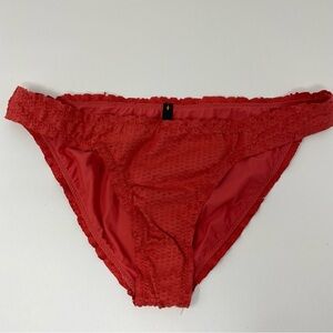 ViX paula hermanny scales fany laser cut low rise bikini brief swim bottom